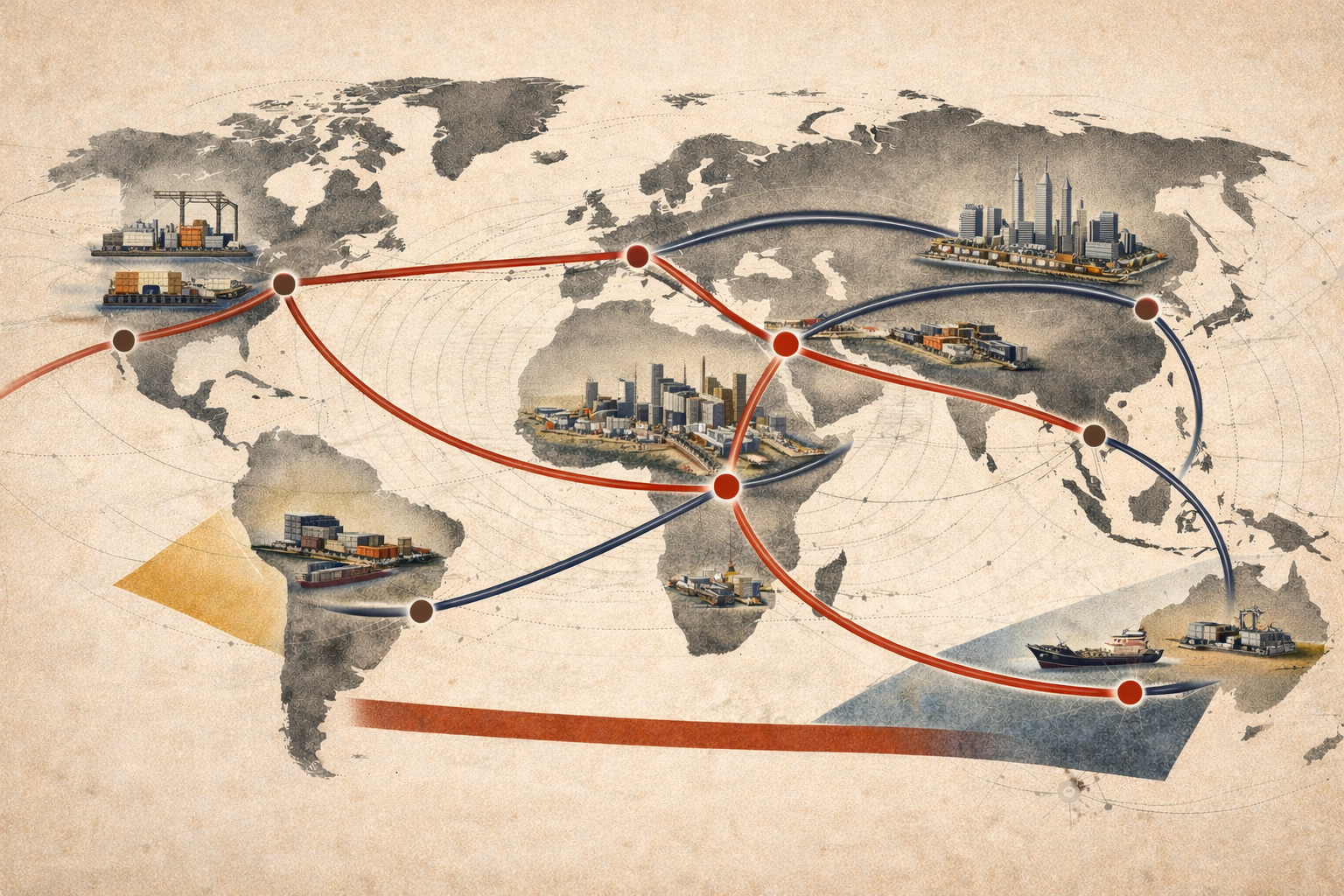 Trade Corridors as the New Economic Map
